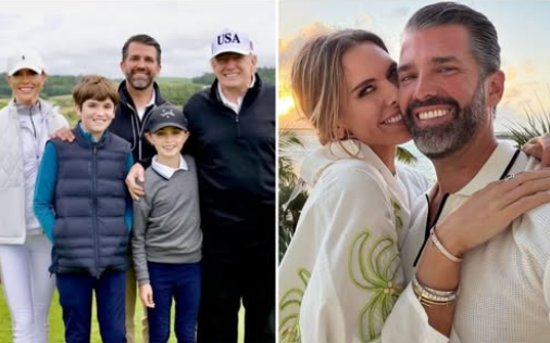 HUGE TRUMP FAMILY BOMBSHELL: DON JR. AND NEW WIFE BETTINA REVEAL SHOCKING PLANS TO EXPAND THEIR FAMILY AFTER SECRET BAHAMAS WEDDING! - Trendflare